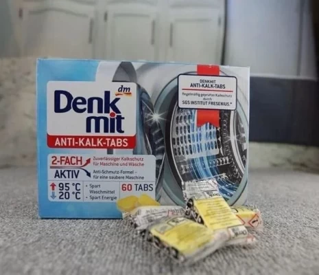 1 Viên tẩy lồng giặt an toàn Denkmit Đức Anti-Kalk thumb