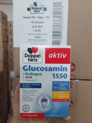 Glucosamin 1550 + Kollagen + MSM + Vitamin C