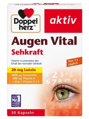 Vitamin mắt Doppelher Vital, 30 viên (Hộp)