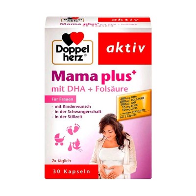 Viên uống bổ bầu Mama Plus, 30 viên
