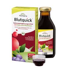 Sắt hữu cơ dạng siro Blutquick Herbaria 250ml