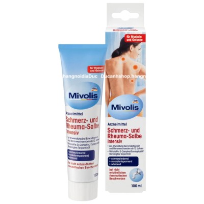 Thanh lăn giảm đau đầu Mivolis Kopfschmerz Roll-on 15ml