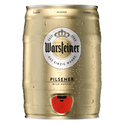 Bom bom bia tươi Warsteiner – Chuẩn Vị Đức thumb