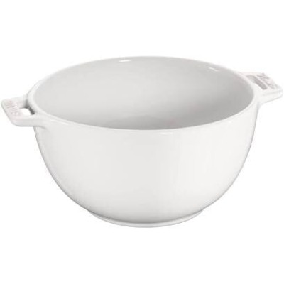 Bát salad tròn STAUB 18cm màu trắng thumb