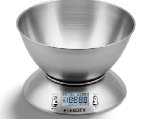 Cân nha bếp Etekcity EK4150 có khay đựng