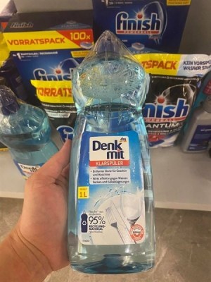 Nước Làm Bóng Bát Đĩa Denkmit Klarspüler 1L thumb