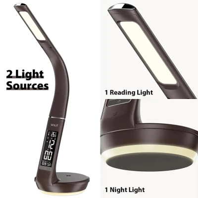 Đèn học chống cận WILIT U8Q màu nâu thumb