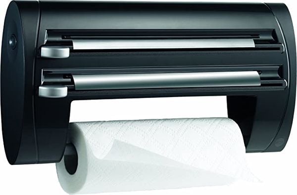 Máy cắt giấy 3 in 1 Emsa SUPERLINE 3-fach-Schneidabroller, Schwarz, 44,5 x 25 x 37 cm (màu đen) thumb