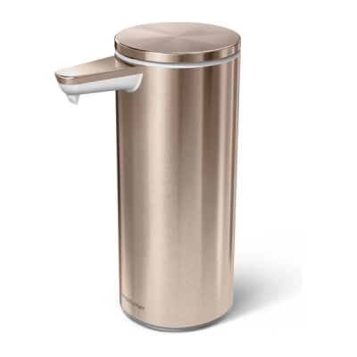 Chiết xà phòng cảm ứng Simplehuman màu vàng đồng thumb