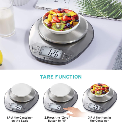 Cân nhà bếp Etekcity không khay đựng nội địa Đức thumb