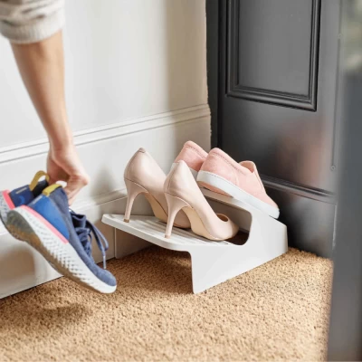 Kệ để giày mini 3 tầng Joseph Joseph Shoe-In Compact (Ecru) 55001 thumb