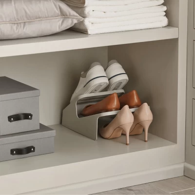 Kệ để giày mini 3 tầng Joseph Joseph Shoe-In Compact (Ecru) 55001 thumb