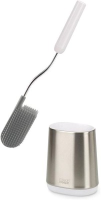 Cọ toilet silicone chống nhỏ giọt Joseph Joseph Flex Lite Steel 70561 thumb