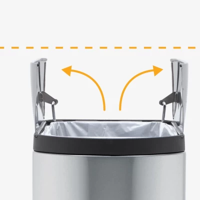 Thùng rác cánh bướm Simplehuman 30L thumb