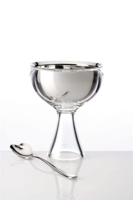 Ly ăn kem ALESSI AMMI01S I (màu inox, kèm thìa) thumb