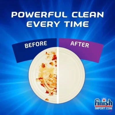 Viên Rửa Chén Bát Finish Quantum Túi xanh 60 Viên nội địa Đức thumb