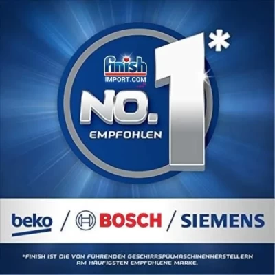 Viên Rửa Chén Bát Finish Quantum Túi xanh 60 Viên nội địa Đức thumb