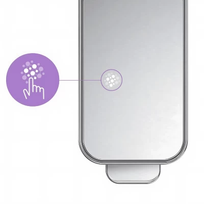 Thùng rác Simplehuman 5 lit màu inox thumb