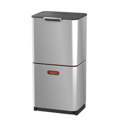 Thùng rác phân loại và khử mùi 3 ngăn Joseph Joseph Totem Max 60L (Ssteel) 30060