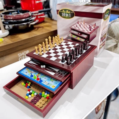 Bộ trò chơi 10in1 JEUX nội địa Đức thumb