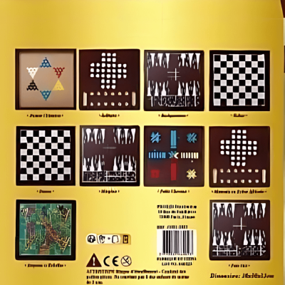 Bộ trò chơi 10in1 JEUX nội địa Đức thumb