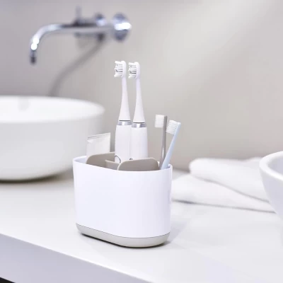 Hộp đựng bàn chải đánh răng tự khô Joseph Joseph Duo Large (White) 70569 thumb