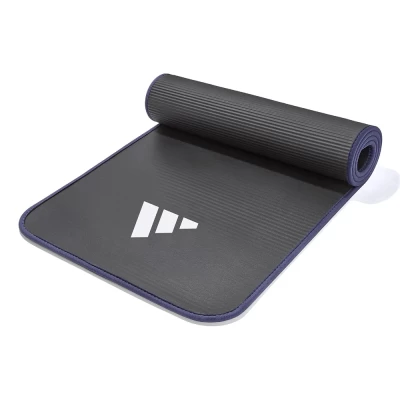Thảm tập Yoga Adidas màu đen viền xanh dương thumb