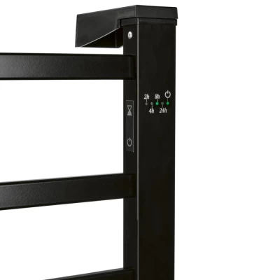Thanh sưởi , giá sấy khăn nhà tắm, phòng bếp Silvercrest Germany màu đen thumb