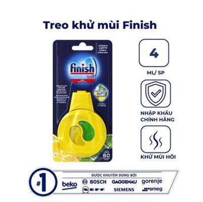 Tinh Dầu Treo Khử Mùi Máy Rửa Bát Finish thumb