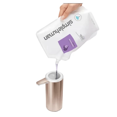 Chiết xà phòng cảm ứng Simplehuman màu vàng đồng thumb