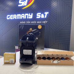 Máy pha cà phê viên nén Nespresso De'Longhi EN 80.B màu đen thumb