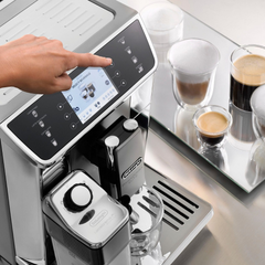 Máy pha cà phê tự động De'Longhi Prima Donna Elite ECAM 656.55.MS màu bạc thumb