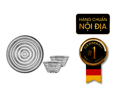 Set 3 bát và đĩa pha lê NACHTMANN Ethno 105766 11cm và 22cm thumb