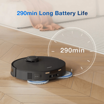 Robot hút bụi lau nhà Ecovas Deebot T30s pro màu đen thumb