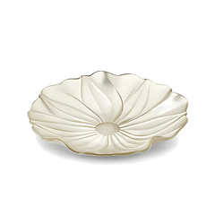 Đĩa Magnolia Pearly Ivory 41cm IVV