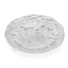 Đĩa tròn trắng 22cm DIAMANTE IVV 6246.1