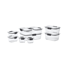 Set hộp Tritan Rubbermaid Brilliance 18 món - Made in USA