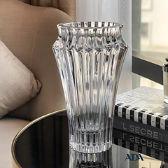 Lọ hoa Crown Jewel Rogaska 25cm màu trắng thumb