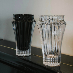 Lọ hoa Crown Jewel Rogaska 25cm màu đen thumb