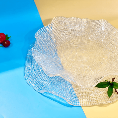Đĩa Folies trắng 22cm IVV 8589.1 thumb