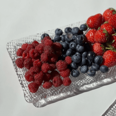Đĩa chữ nhật Diamante trắng 53x17cm IVV 6810.1 thumb