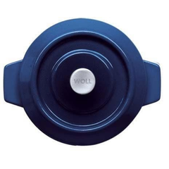 Set 2 nồi gang WOLL 10cm màu xanh nội địa Đức thumb