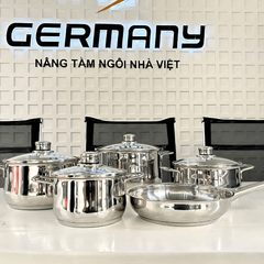 Bộ nồi WMF Diadem Plus 5 món kèm chảo thép WMF 24cm thumb
