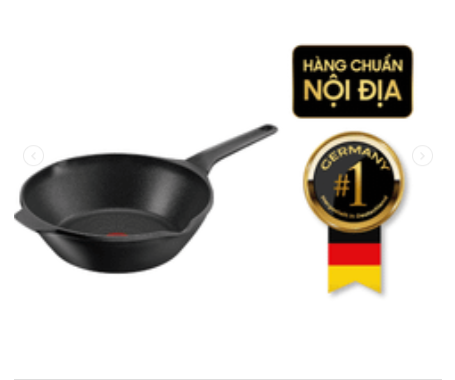 Chảo đúc cao cấp sâu lòng Tefal Robusto có miệng rót 28cm E2491944 thumb