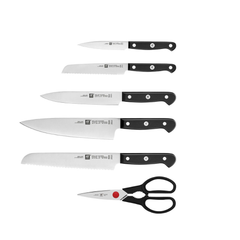 Bộ dao tự mài ZWILLING Gourmet 7 món made in Germany màu đỏ thumb