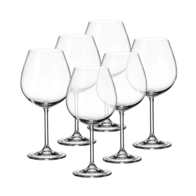 Bộ 6 ly vang Bohemia Sandra 570ml