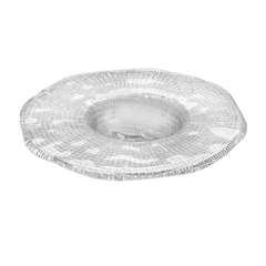 Đĩa tròn trắng 21cm DIAMANTE IVV 6691.1