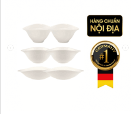 Set 6 bát đĩa Villeroy & Boch Vapiano made in Germany thumb