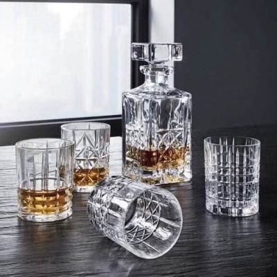 Bộ 5 bình đựng rượu whisky Nachtmann Highland
