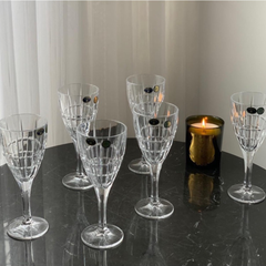 Bộ 6 ly vang đỏ pha lê Bohemia Dover 320ml thumb